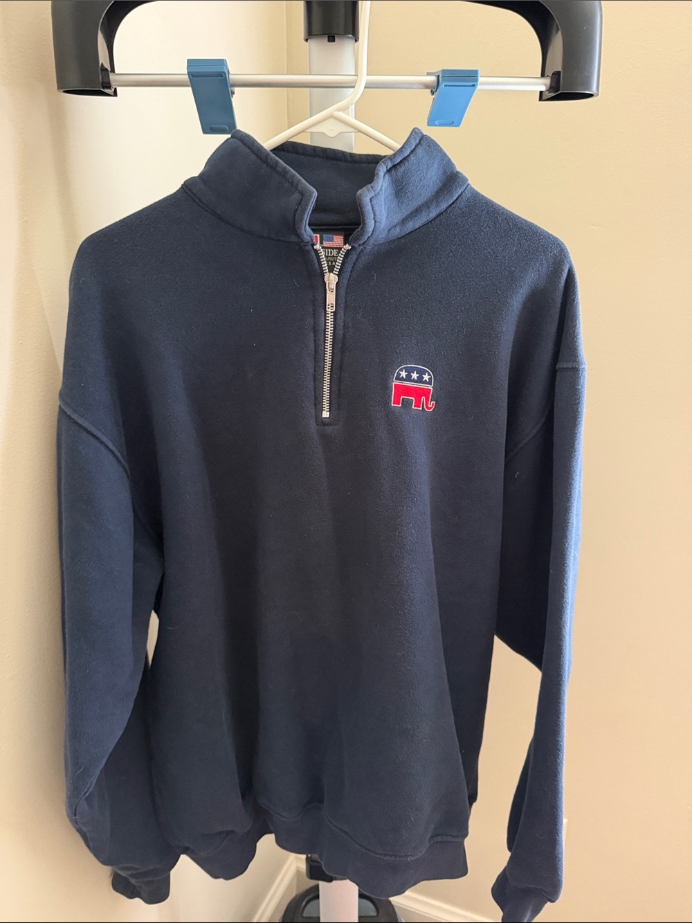 Men's GOP Republican Quarter-Zip Sweater